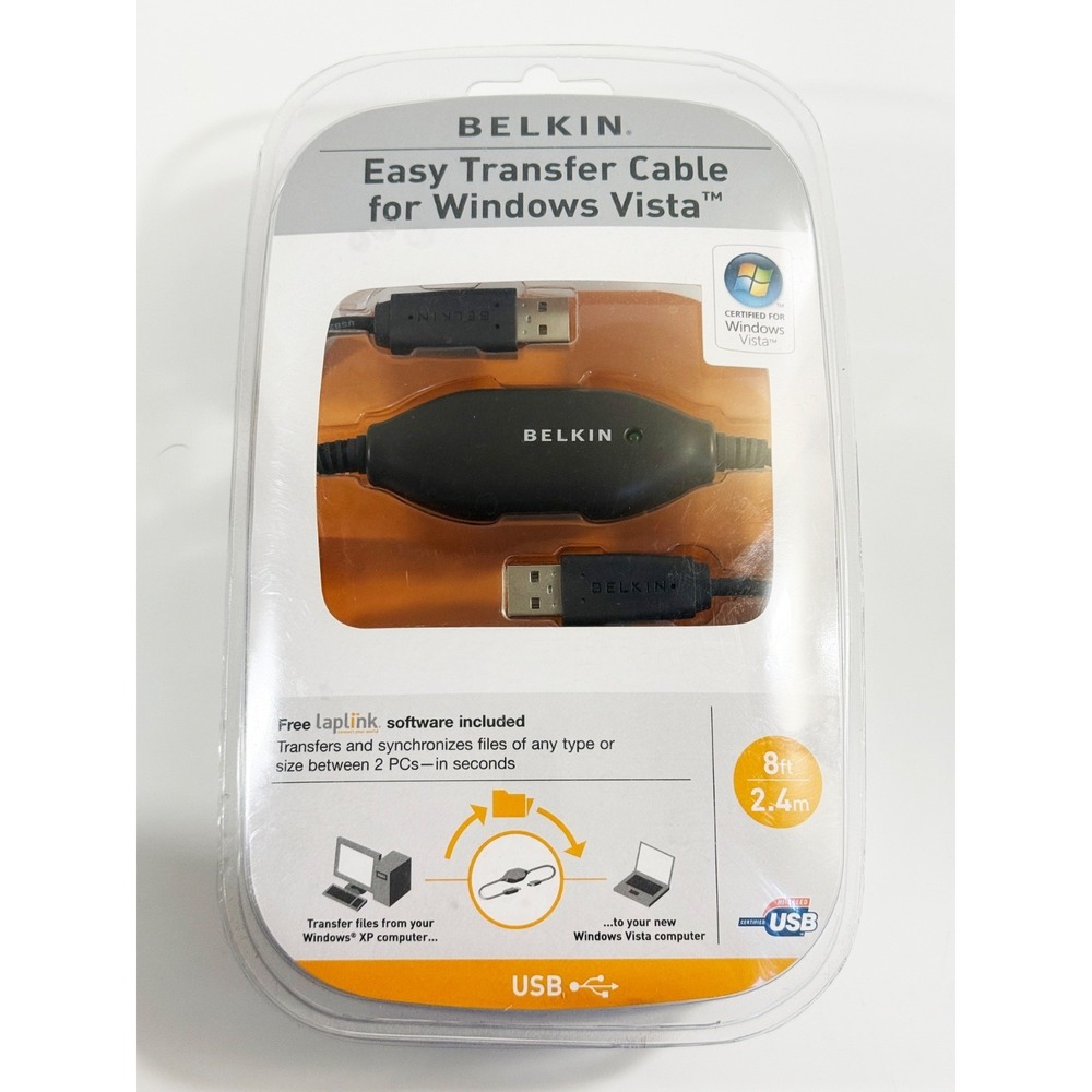 Belkin‎  F5U258 Easy Transfer Cable for Windows Vista
